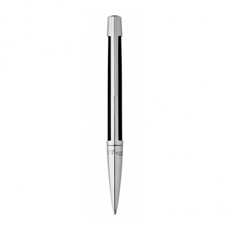 Stylo Dupont Défi Bille Noir et Chrome Stylo Dupont Défi Bille Noir et Chrome