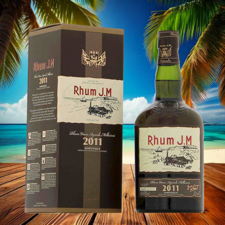 Rhum JM 10 ans Millésime 2011