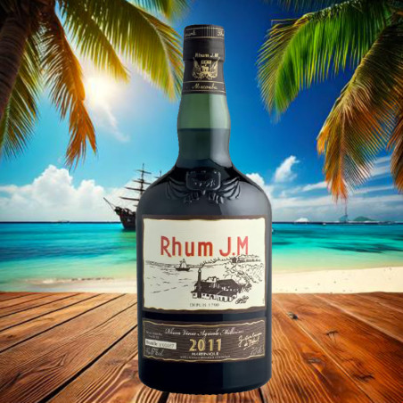 Rhum vieux JM 10 ans Millésime 2011