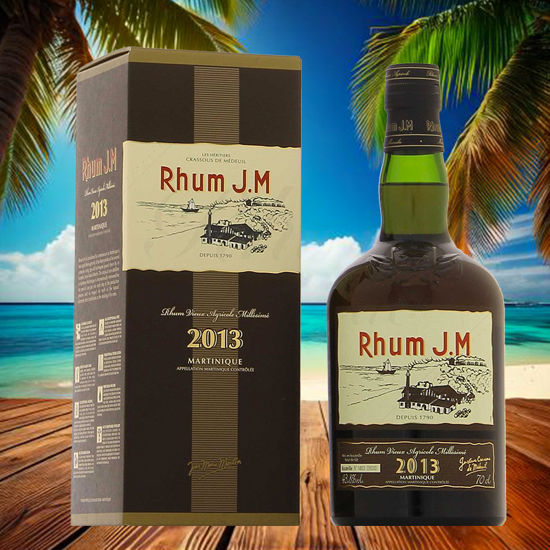 Rhum JM 10 ans Millésime 2013
