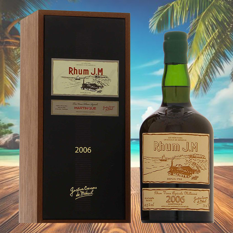 Rhum JM 15 ans Millésime 2006