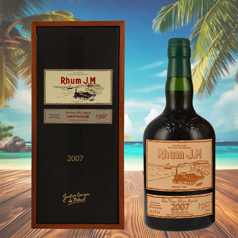 Rhum JM 15 ans Millésime 2007