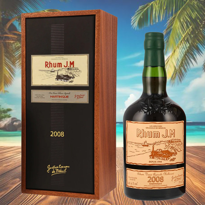 Rhum JM 15 ans Millésime 2008