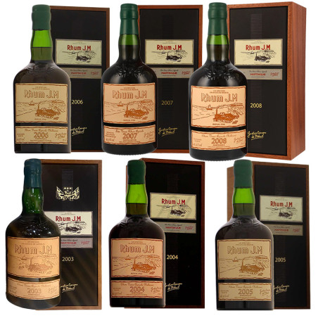 Rhum JM 15 ans Millésimé - La cave