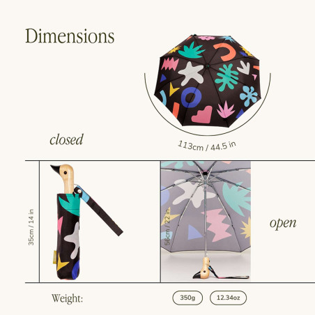 Parapluie Original Duckhead Palma - Dimension