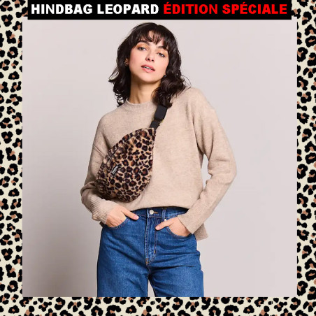 Hindbag Olivia Léopard