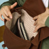 Hindbag Sac à Dos Guillaume - Chocolat - Intérieur