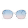 LUNETTES DE SOLEIL OKKIA ANNA TRANSPARENT CLEAR - OK019 TPI