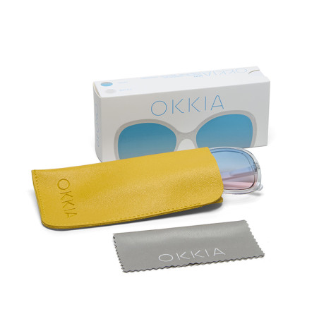 LUNETTES OKKIA ANNA TRANSPARENT CLEAR