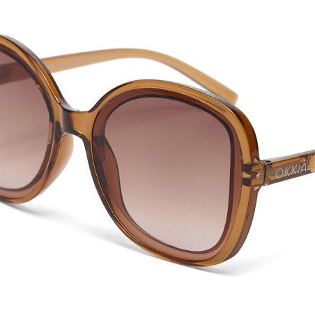 OKKIA ANNA TRANSPARENT BROWN - OK019 TBR