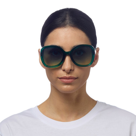 SUGLASS OKKIA TRANSPARENT VERT - OK019 TGR