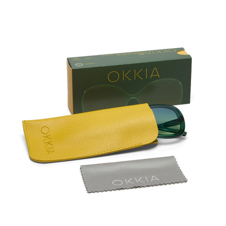LUNETTES OKKIA ANNA TRANSPARENT PINK - OK019 TPI