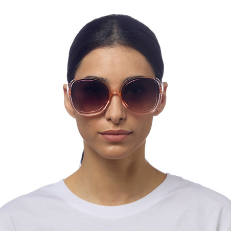 LUNETTES OKKIA ANNA TRANSPARENT PINK - OK019 TPI LUNETTES OKKIA ANNA TRANSPARENT PINK - OK019 TPI