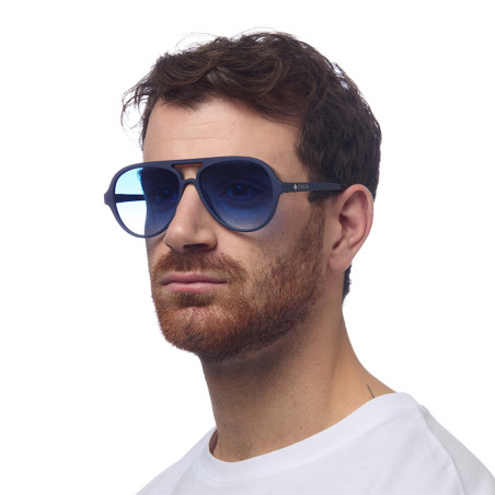 LUNETTES OKKIA ALESSIO - MIDNIGHT BLEU LENS - OK021 MN-BL LUNETTES OKKIA ALESSIO - MIDNIGHT BLEU LENS - OK021 MN-BL