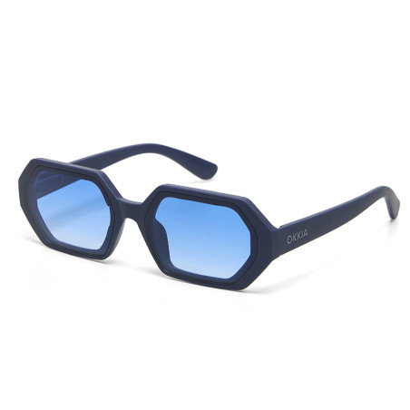 SUNGLASS OKKIA ANDREA MIDNIGHT BLUE LENS  - OK022 MN-BL