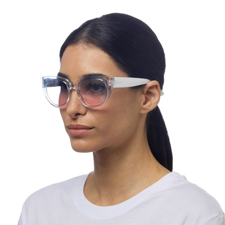 LUNETTES OKKIA SILVIA TRANSPARENT CLEAR - OK020 TBR LUNETTES OKKIA SILVIA TRANSPARENT CLEAR - OK020 TBR