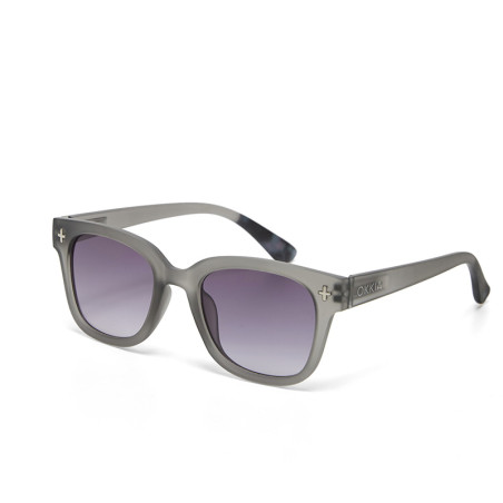 LUNETTES DE SOLEIL OKKIA GIOVANNI GRIS TRANSPARENT - OK012-TSM