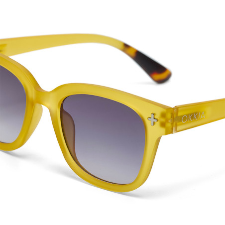 LUNETTES DE SOLEIL OKKIA GIOVANNI JAUNE - OK012-TYE