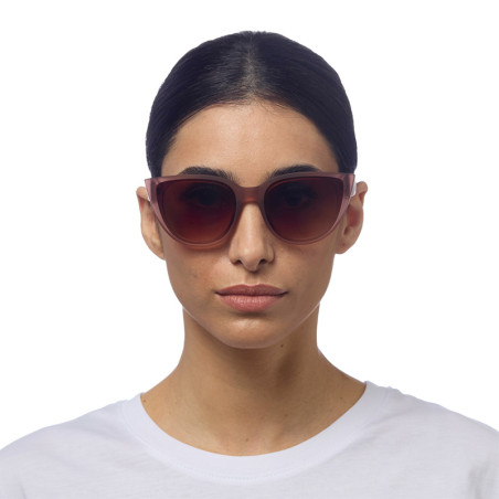 LUNETTES DE SOLEIL OKKIA  SILVIA PINK HAVANA  - OK020 PH