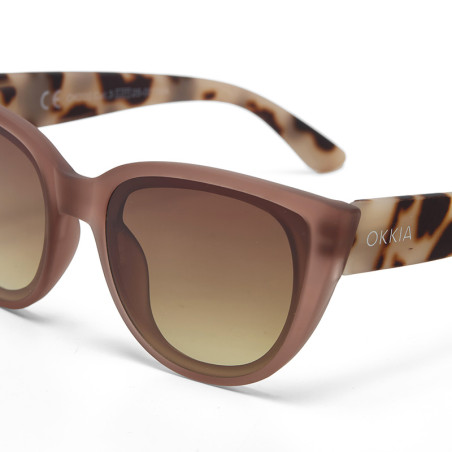 LUNETTES OKKIA SILVIA PINK HAVANA  - OK020 PH