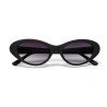 Lunettes de soleil OKKIA Cat Eyes Lina Black – OK029-BK