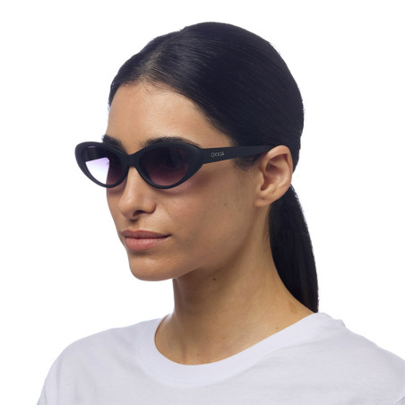 Sunglasss OKKIA Cat Eyes Lina Black – OK029-BK