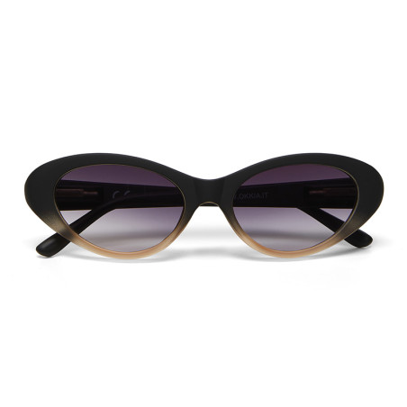Lunettes de soleil OKKIA Cat Eyes Lina Black & Pink – OK029-BP