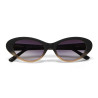 Lunettes de soleil OKKIA Cat Eyes Lina Black & Pink – OK029-BP