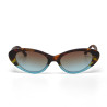 Sunglass OKKIA Cat Eyes Lina Havana Blue – OK029-HB