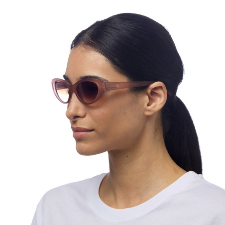 Lunettes de soleil OKKIA Cat Eyes Rose – OK029-RO