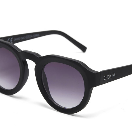Lunettes ronde Okkia ZENO Noir - OK032-BK