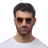 Lunettes de soleil ronde Okkia ZENO Jaune - OK032-Y3H
