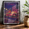 Affiche Officielle du Moulin Rouge  - Marcel Travel Poster