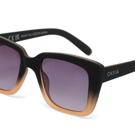 Lunettes OKKIA ELBA Noir & rose - OK044-BP