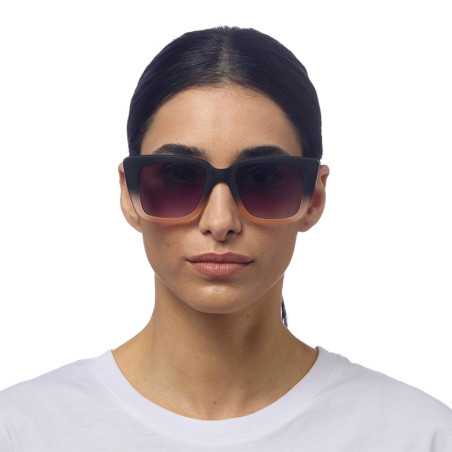 Lunettes de Soleil OKKIA ELBA Noir & rose Lunettes de Soleil OKKIA ELBA Noir & rose