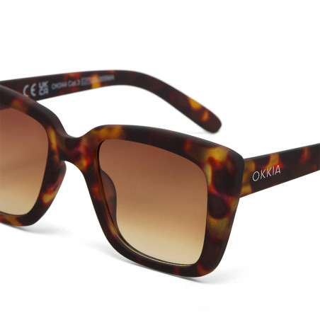 Lunettes de Soleil OKKIA ELBA Havana - OK044