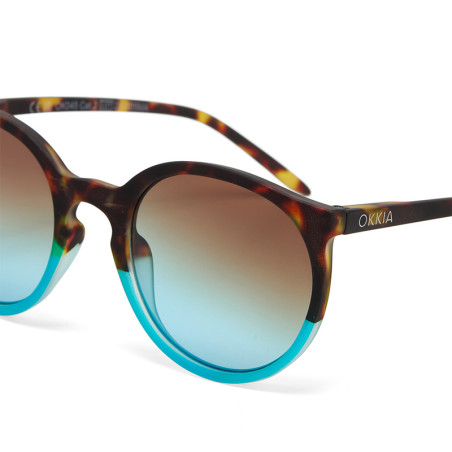 Lunettes OKKIA Berlino Havana Bleu- OK045-HB