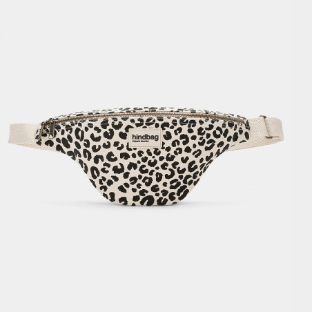 Hindbag - Banane Olivia Léopard Coton écru Hindbag - Banane Olivia Léopard Coton écru