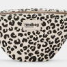 Banane Hindbag Olivia Léopard Coton écru