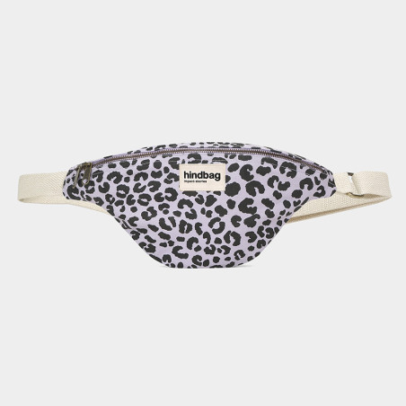 Hindbag - Banane Olivia Léopard Coton Lillas