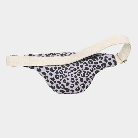 Hindbag - Banane Olivia Léopard Coton - Couleur Lillas