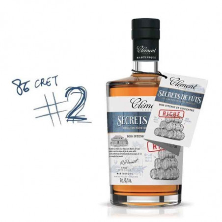 Secrets de Fûts Riche | Rhum Vieux Clément | Cadeau Femme