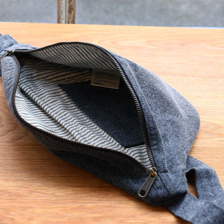 Sac Banane Hindbag Sasha -Denim Blue