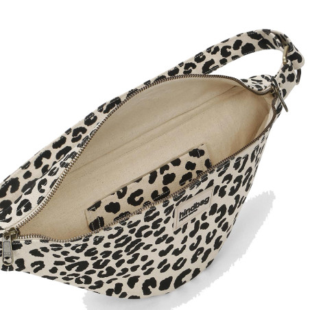 Sac Banane Hindbag Sasha -Léopard Ecru - Mode femme