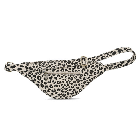 Banane Hindbag Sasha -Léopard Ecru