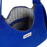 Hindbag - Sac Hobo Claire - Bleu Electric - Intérrieur