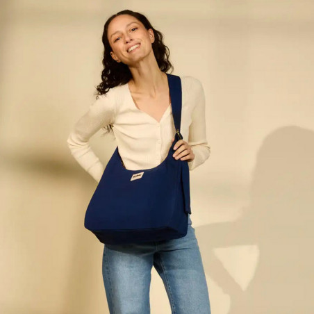 Hindbag - Sac Hobo Claire Navy - Mode Femme