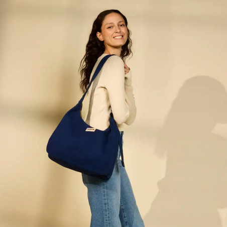 Hindbag - Sac Hobo Claire Navy - Mode  éthique