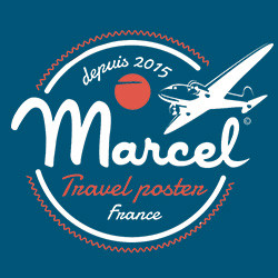 Marcel Travel Posters, les affiches vin et terroirs